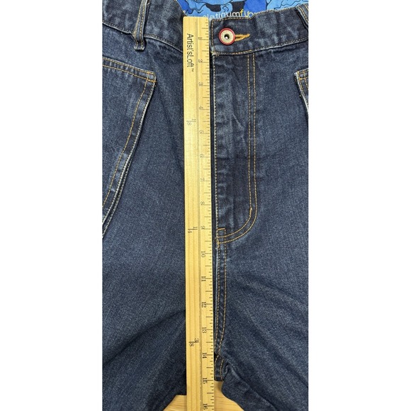 Platinum Fubu Fat Albert Baggy Jeans Men's Actual 35 (tagged 36) Streetwear Y2K - Picture 10 of 14
